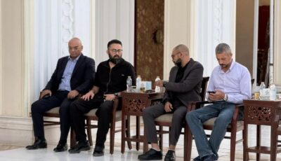 بدء عزاء الفنان محمد التاجي