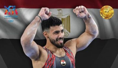 عمر العربي يكتب التاريخ ويحصد برونزية تاريخية للجمباز المصري في ألعاب البحر المتوسط