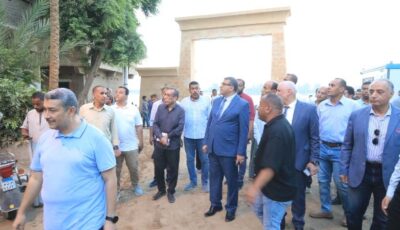 محافظ قنا يتابع تنفيذ مشروع تطوير مرسى دندرة لتعزيز السياحة الريفية