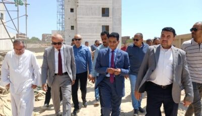 محافظ الأقصر يتفقد مستشفى القرنة المركزي الجديد.. ونسبة التنفيذ تتجاوز 70%