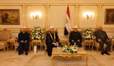 لتأهيل الكوادر.. مفتي الجمهورية يلتقي نائب رئيس الإدارة الدينية لمسلمي كازاخستان