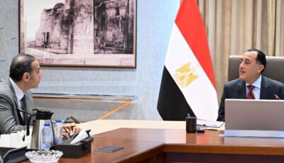 مدبولي يبحث مع رئيس الهيئة العامة للرقابة المالية أحدث تطورات القطاع المالي غير المصرفي وجهود حماية المتعاملين